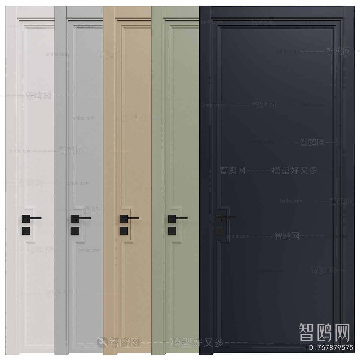 Modern Single Door