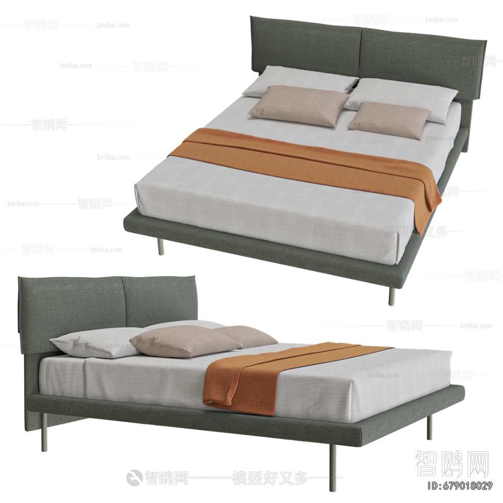 Modern Double Bed