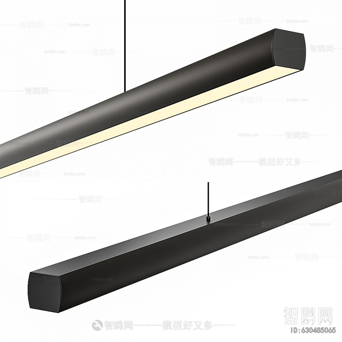 Modern Long Chandelier