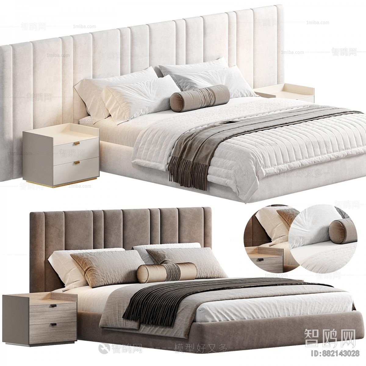 Modern Double Bed