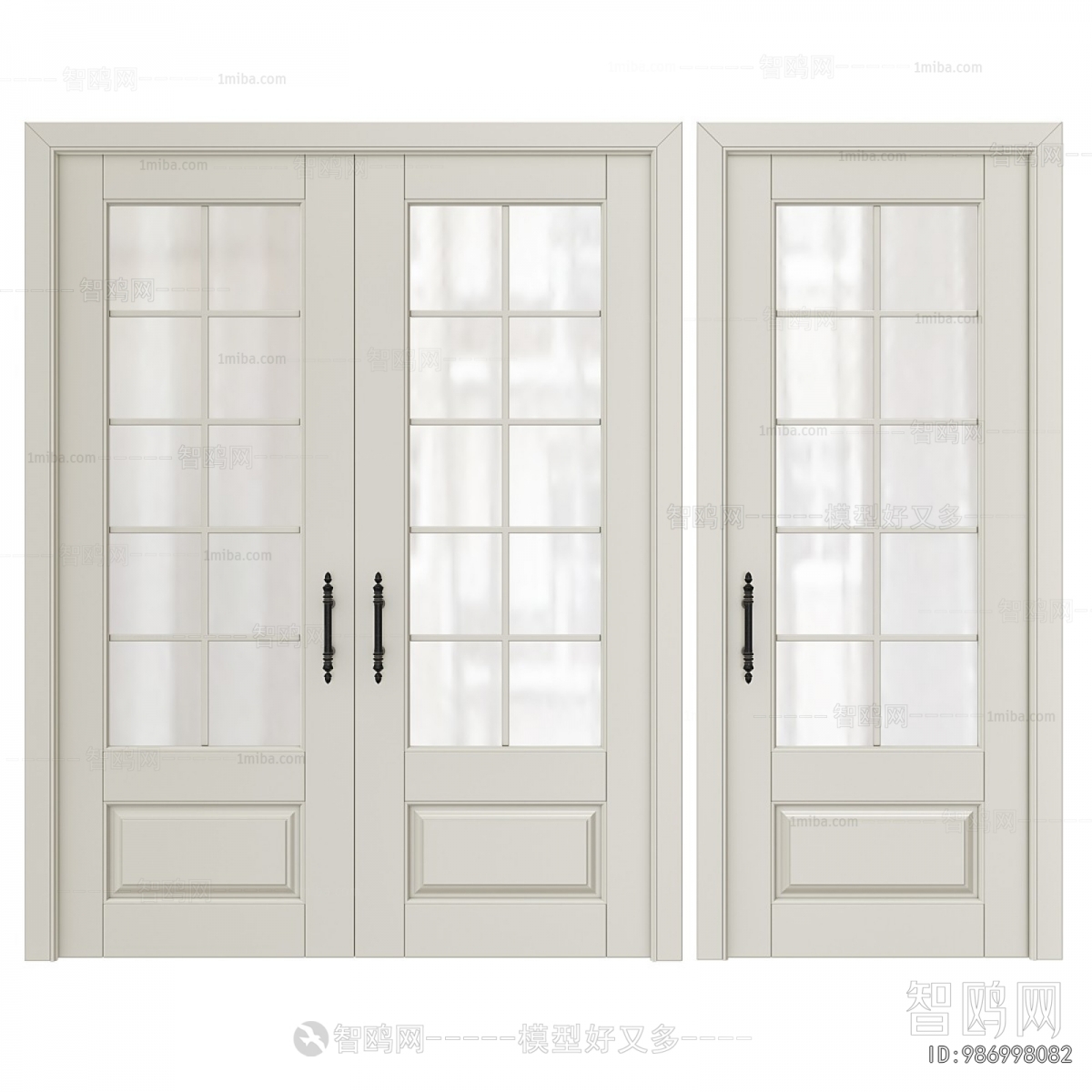 French Style Double Door