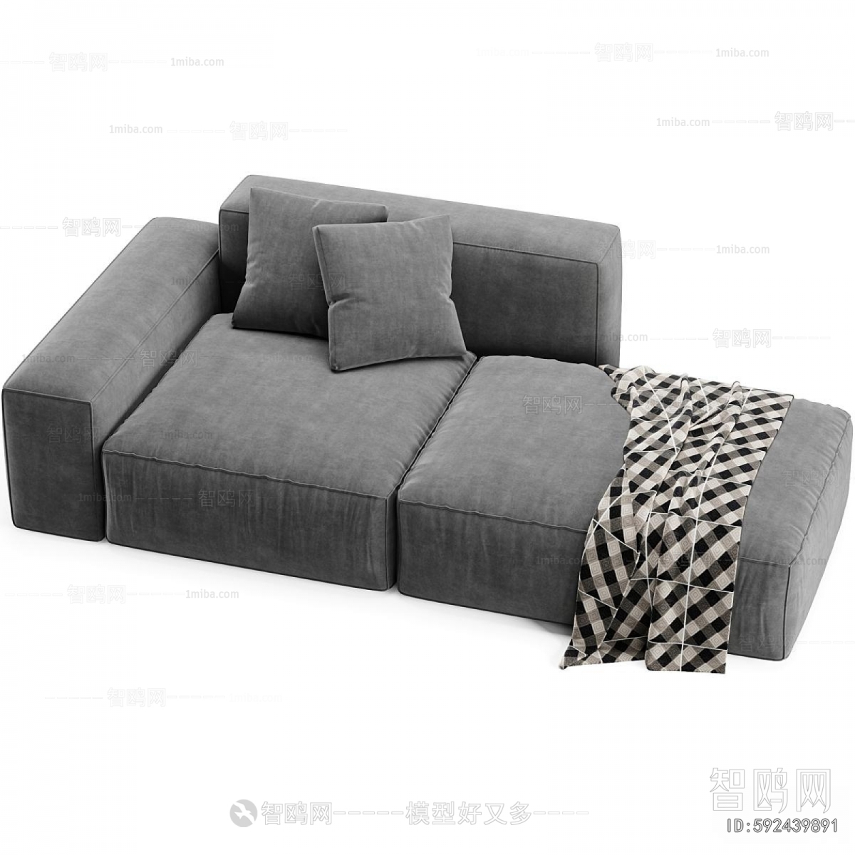 Modern Three-seat Sofa