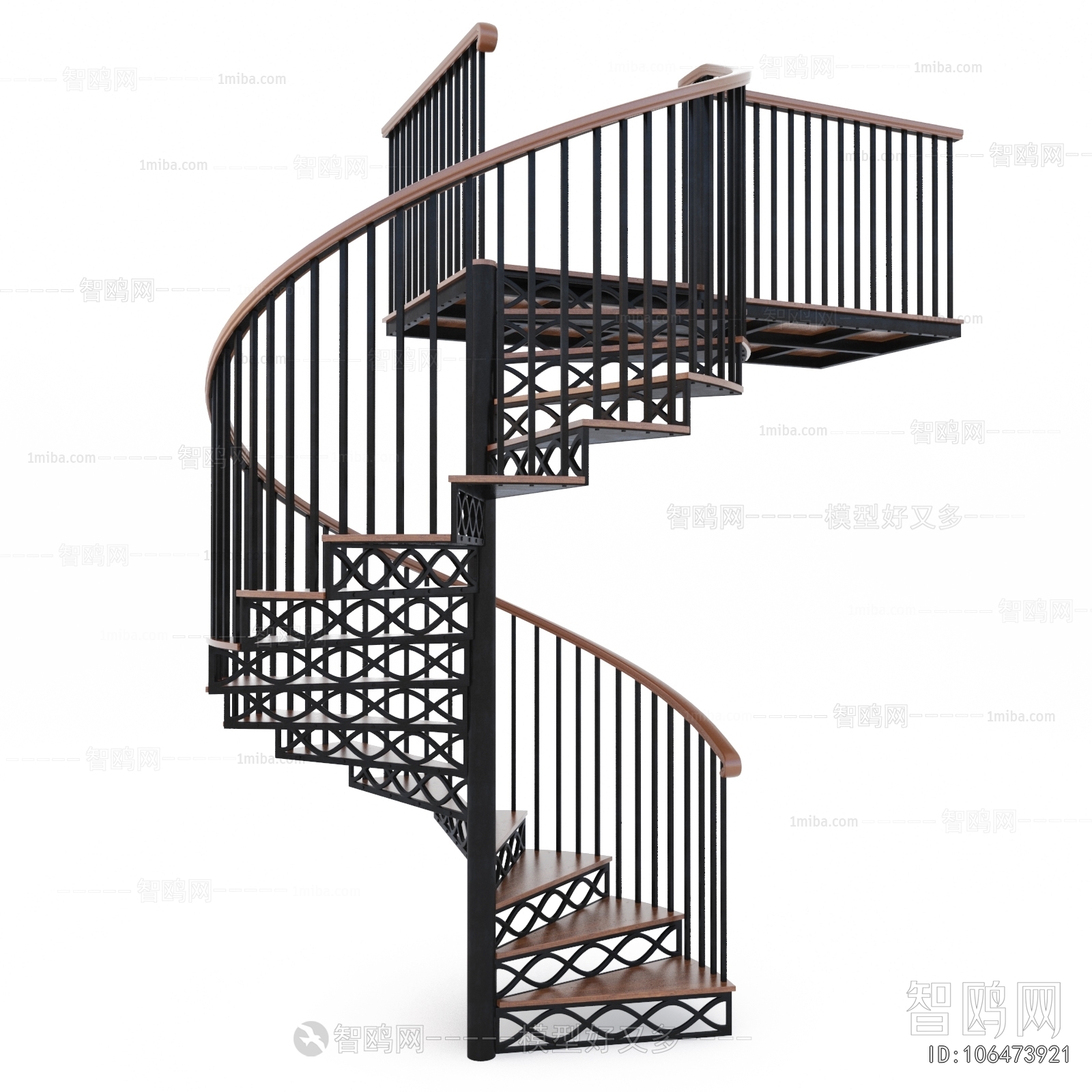 Modern Rotating Staircase