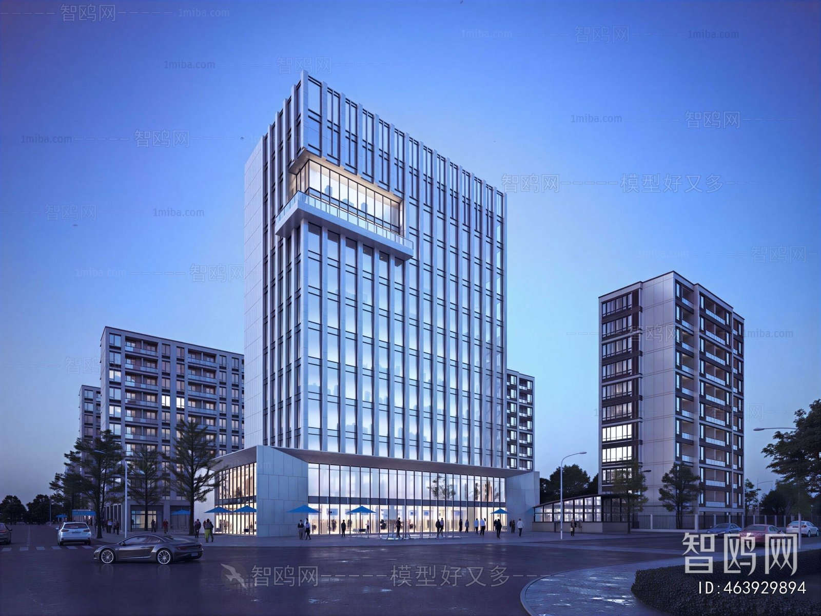 Modern Appearance Of Commercial Building