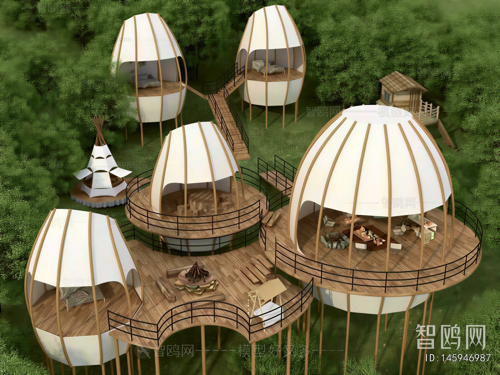 Modern Appearance Of Commercial Building