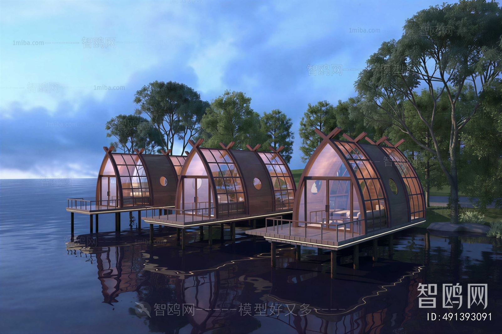 Modern Appearance Of Commercial Building