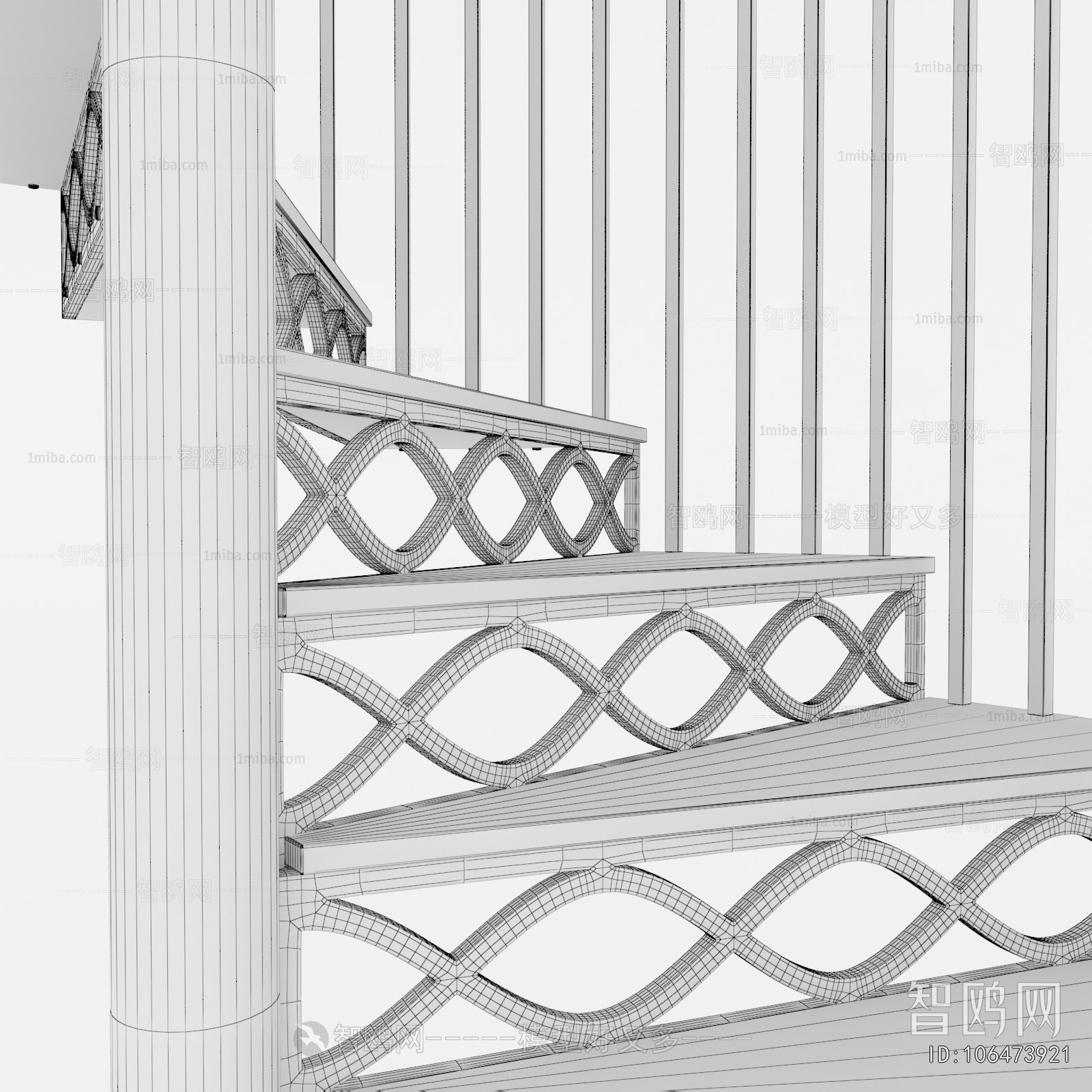 Modern Rotating Staircase