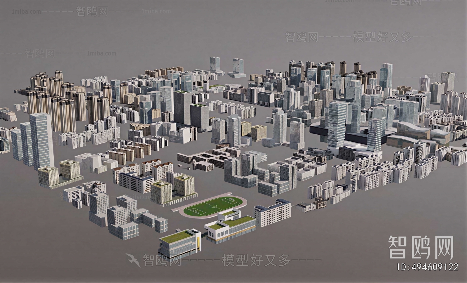 Modern Appearance Of Commercial Building