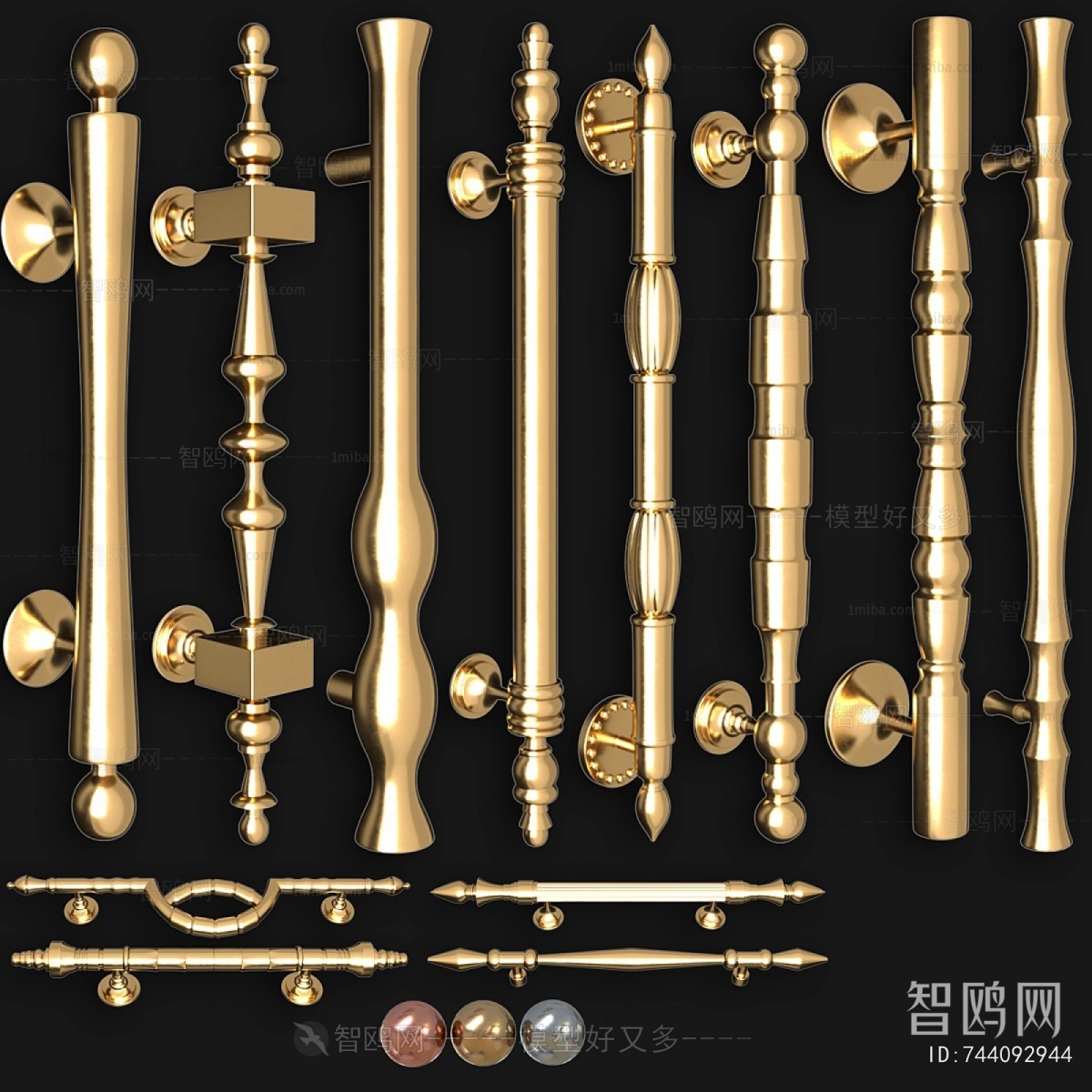 French Style Door Handle