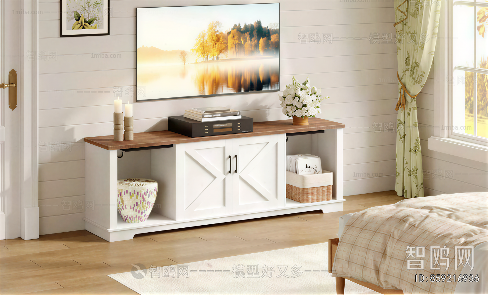 Nordic Style TV Cabinet