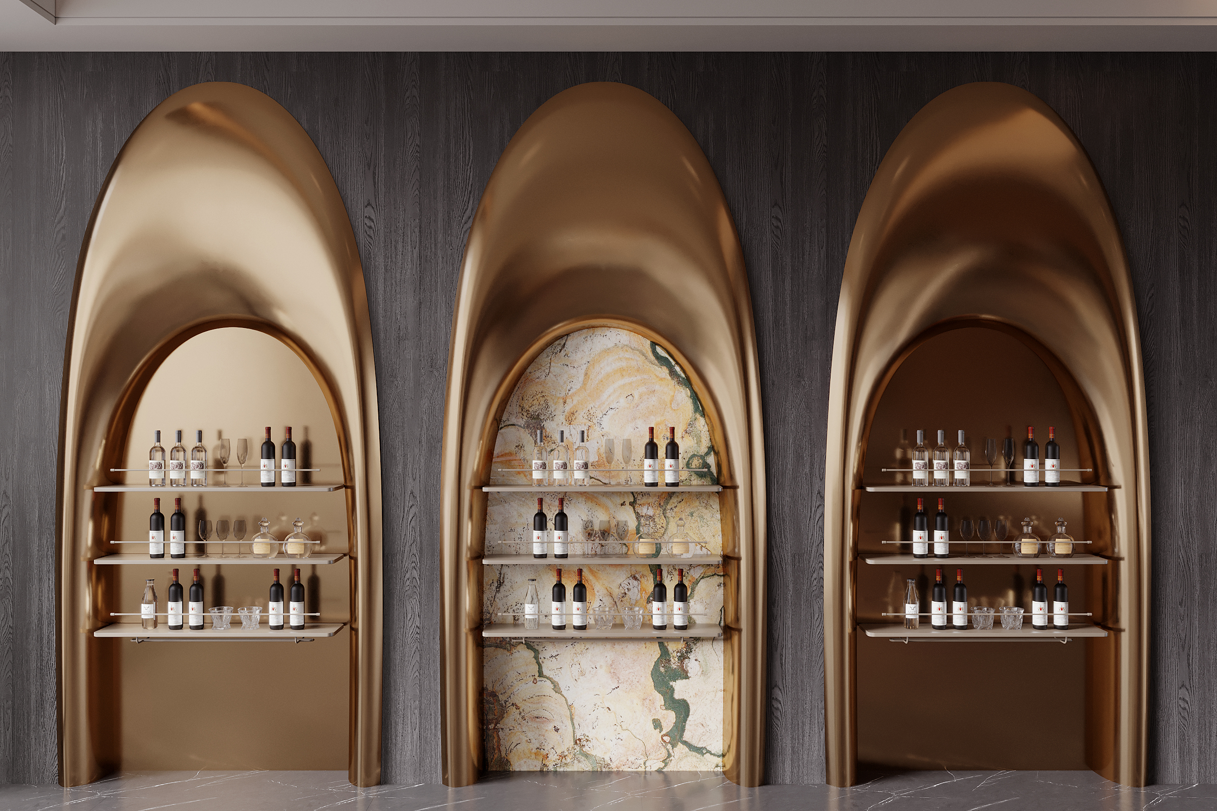 Modern Wine Cabinet