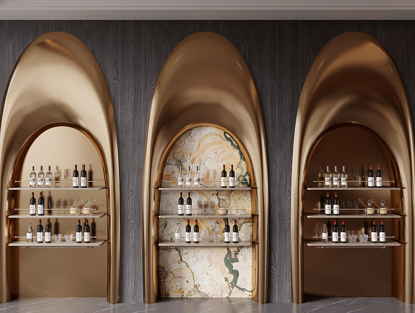 Modern Wine Cabinet