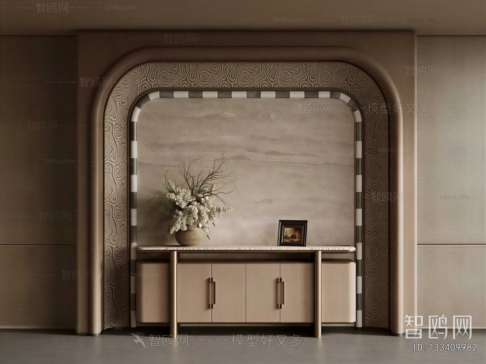 Modern Entrance Cabinet