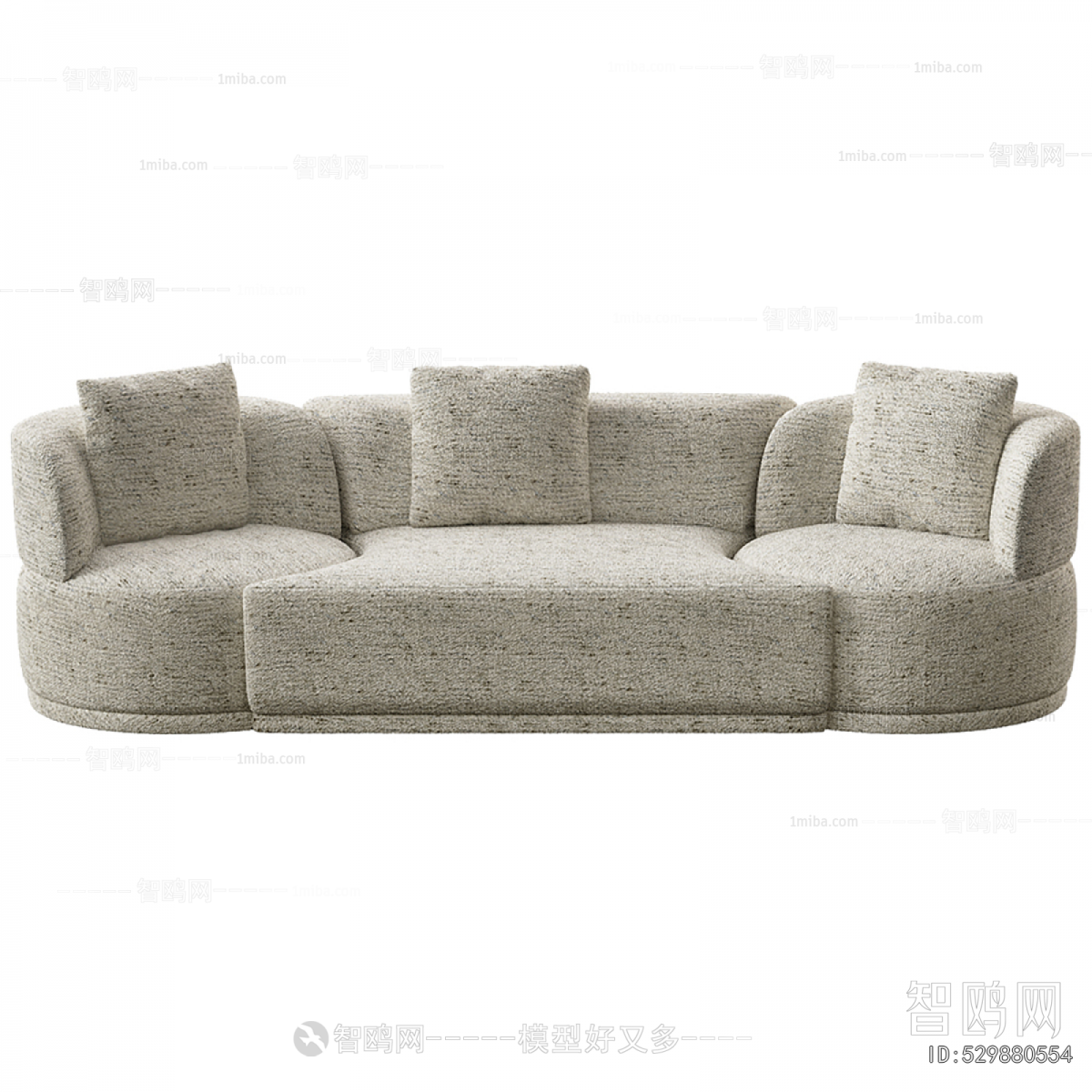 Modern Three-seat Sofa