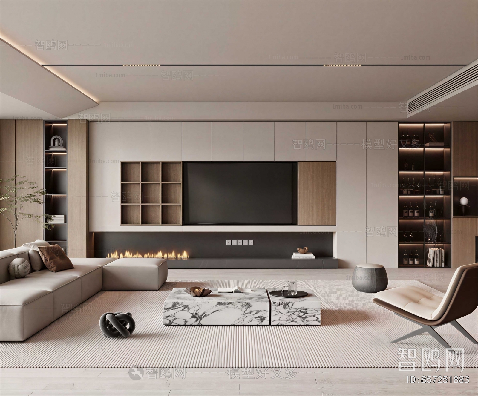Modern A Living Room