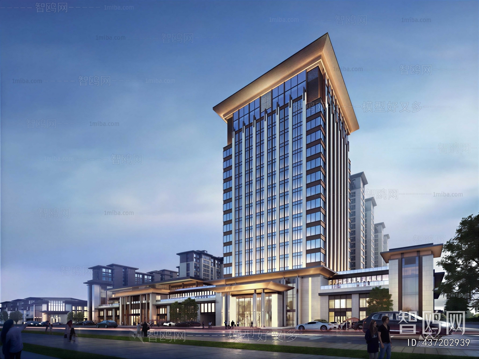 Modern Appearance Of Commercial Building