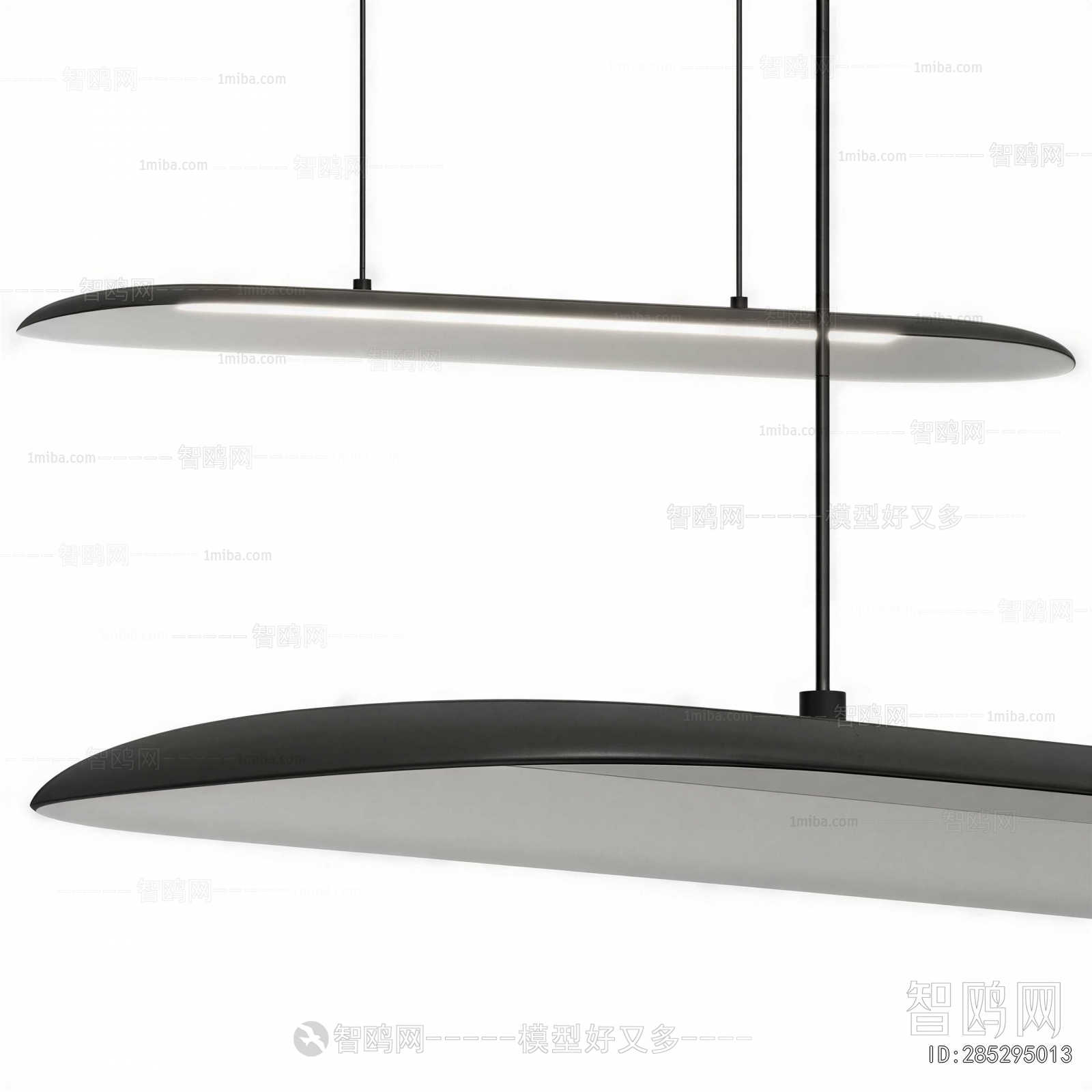 Modern Long Chandelier