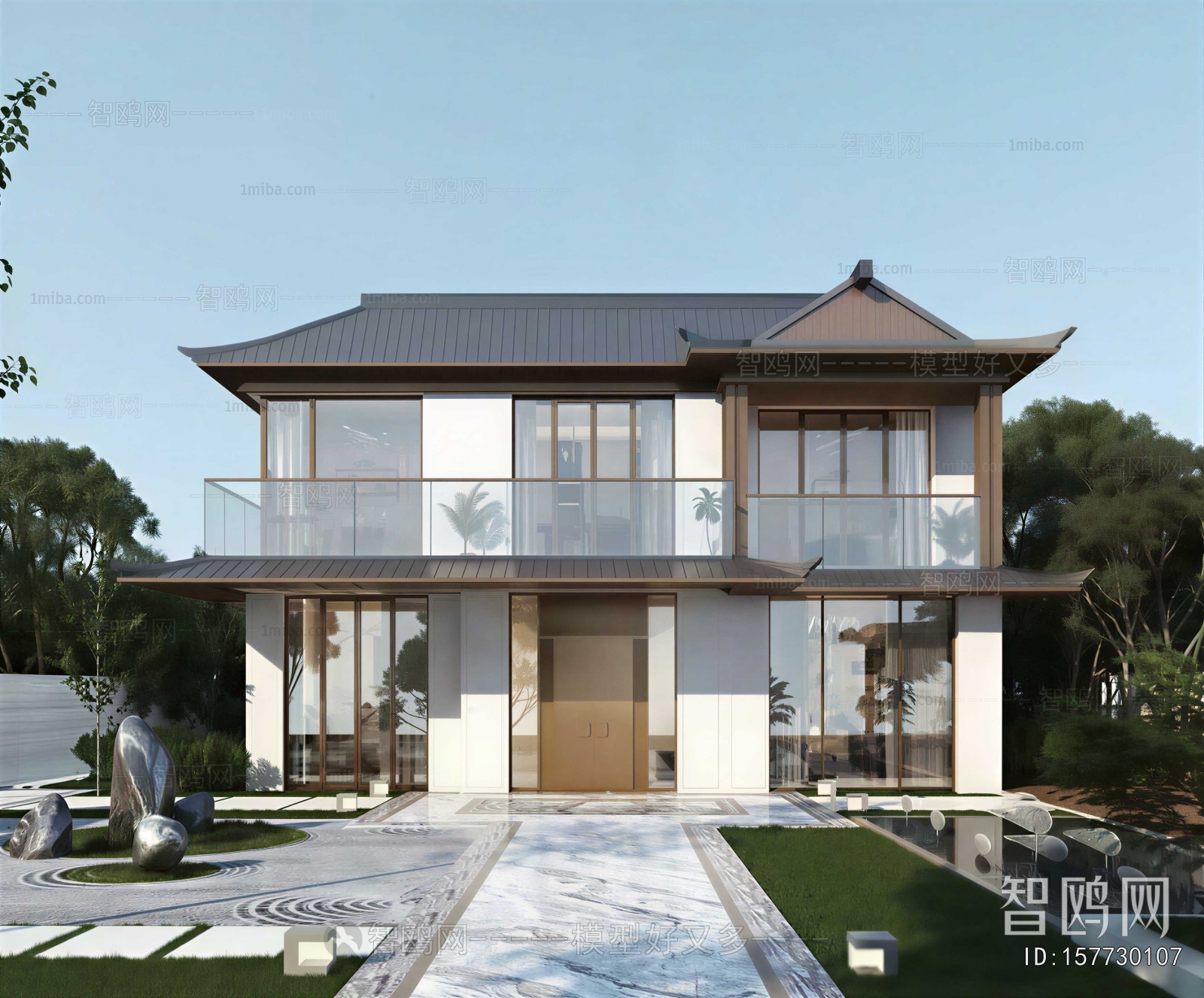 New Chinese Style Detached Villa