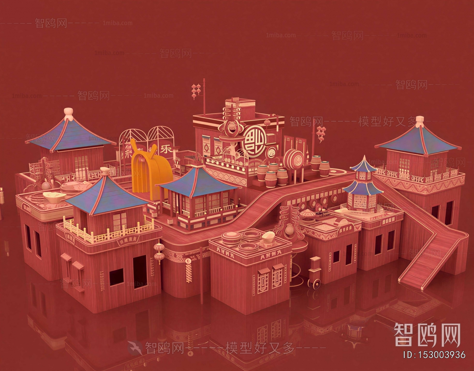 Chinese Style Building Appearance