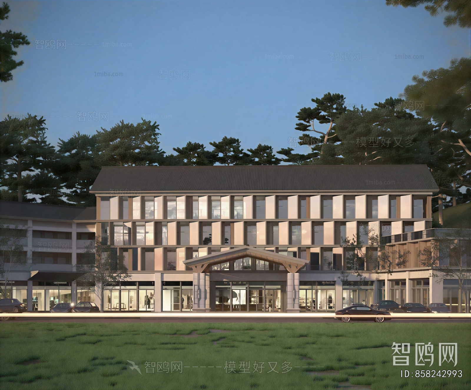 Chinese Style Building Appearance