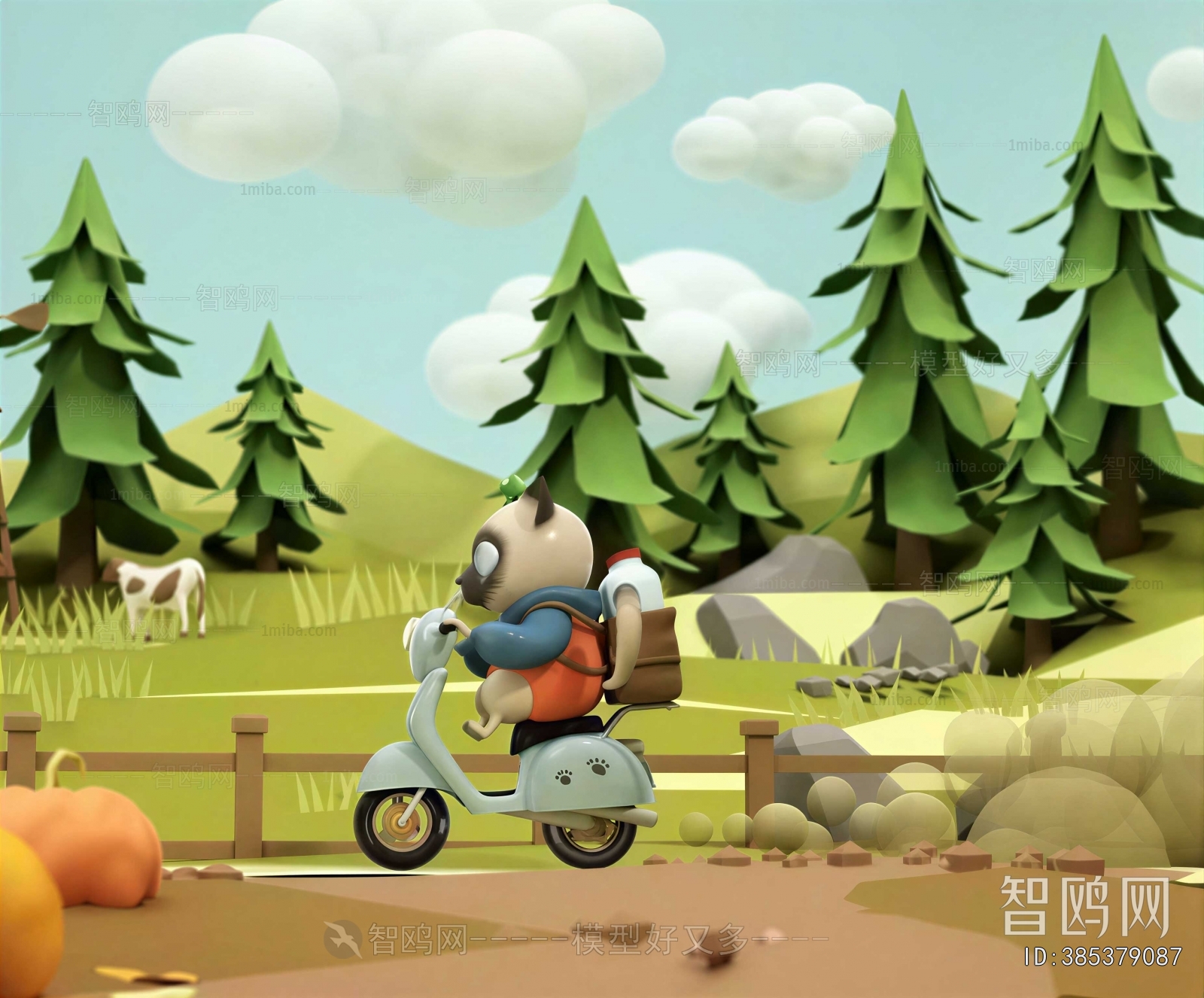 Modern Cartoon House