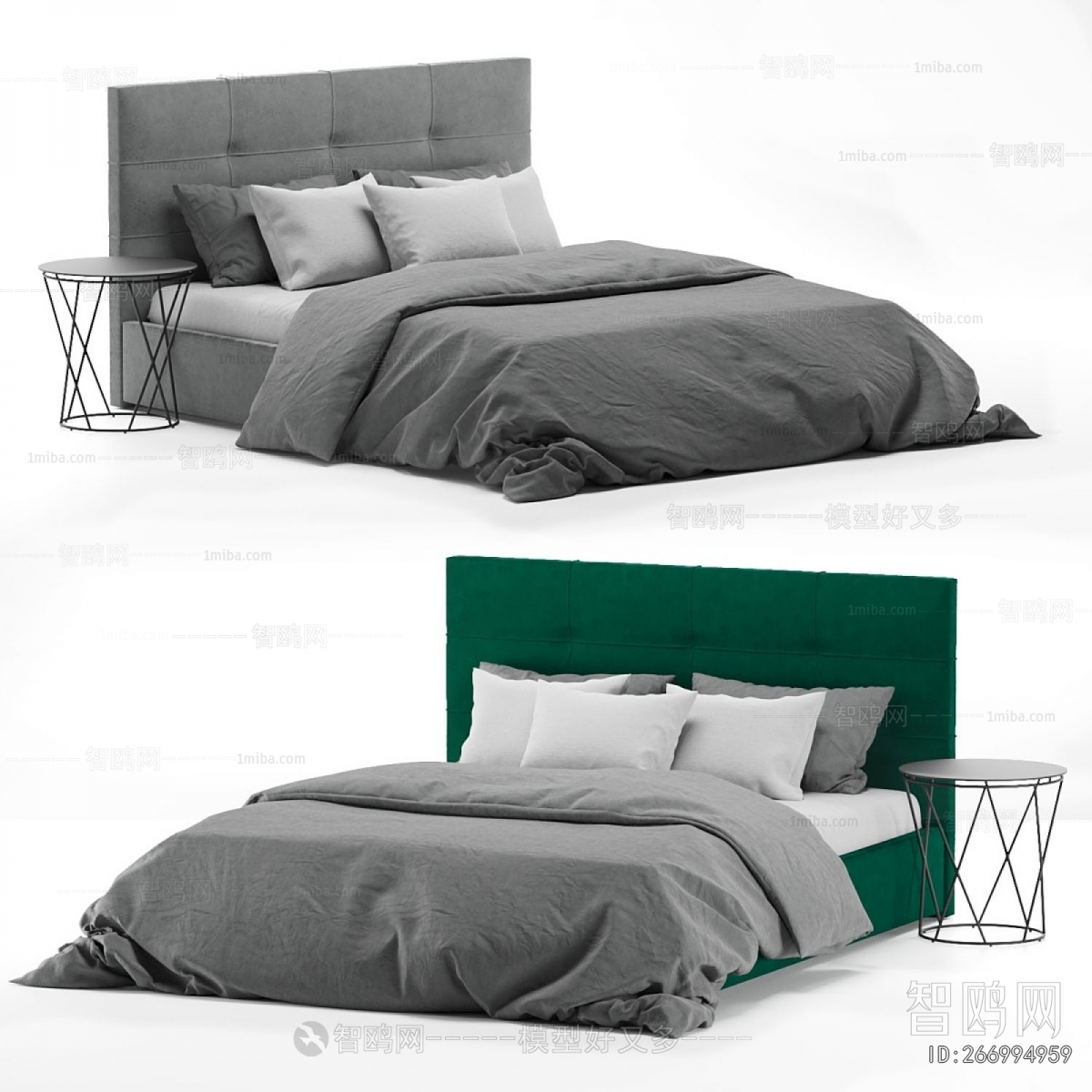 Modern Double Bed