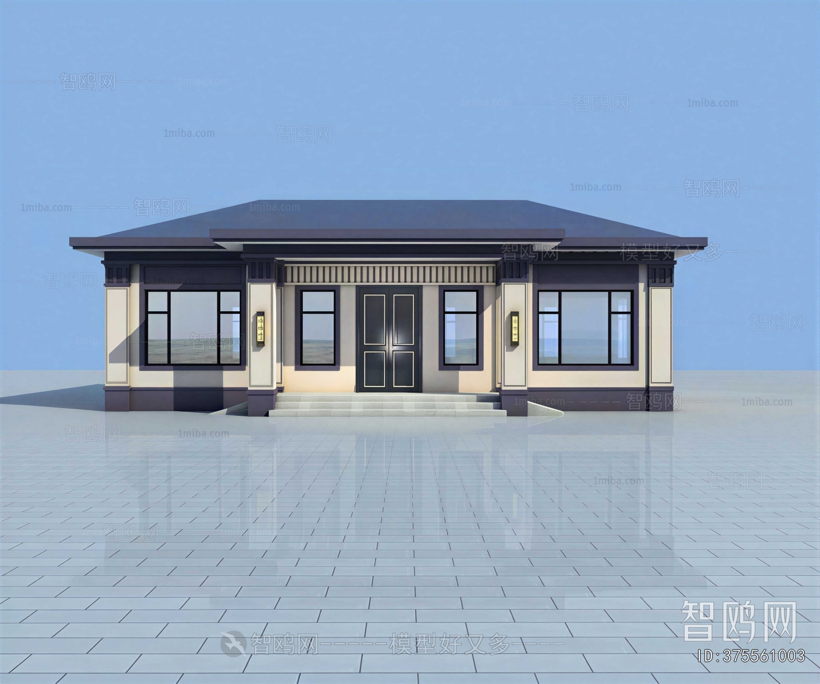 New Chinese Style Residential Building