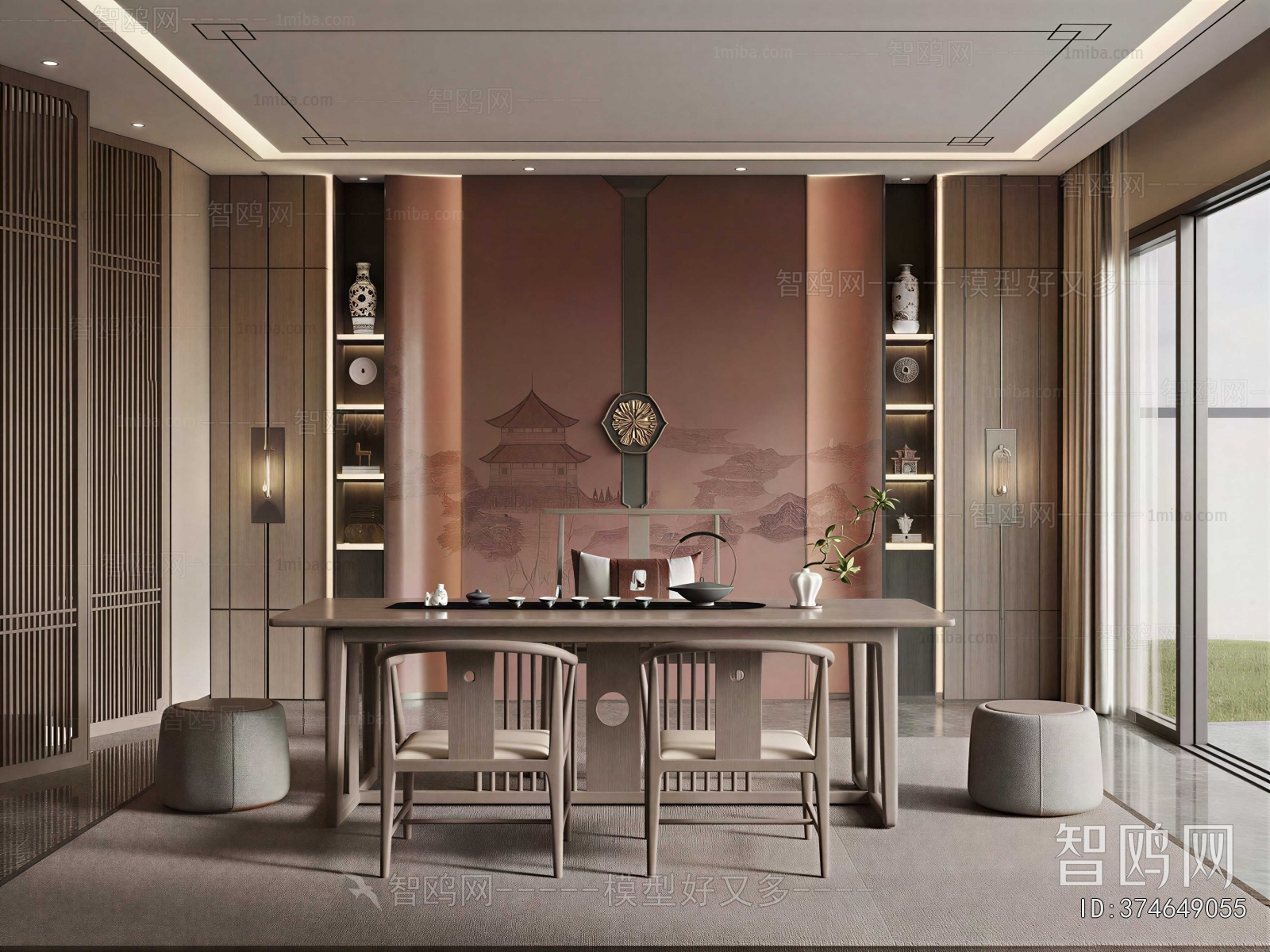 New Chinese Style Tea House