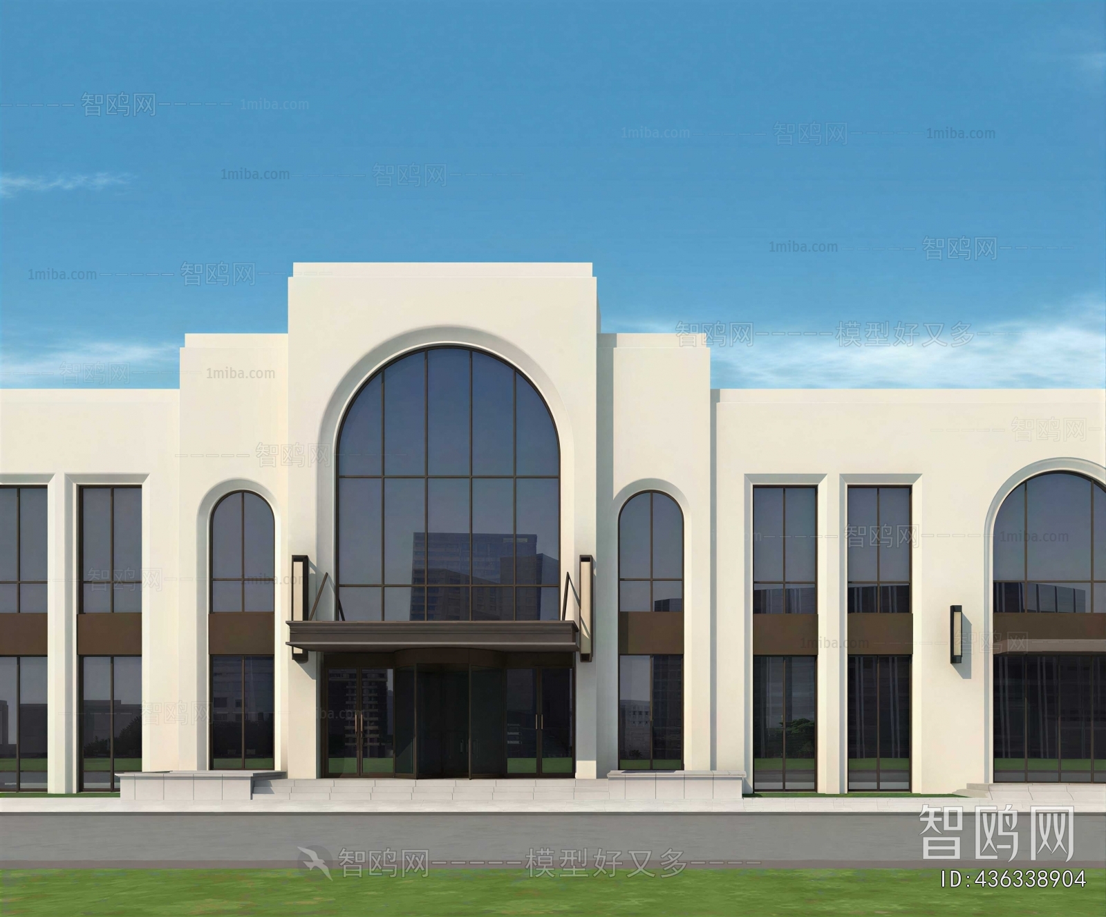 Modern Public Building