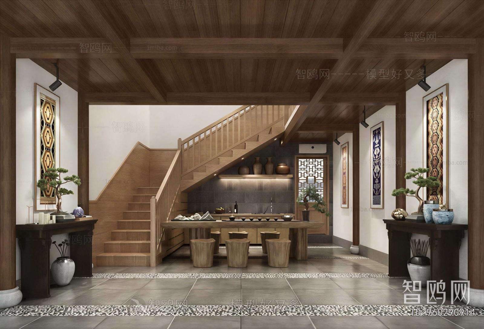 New Chinese Style Tea House