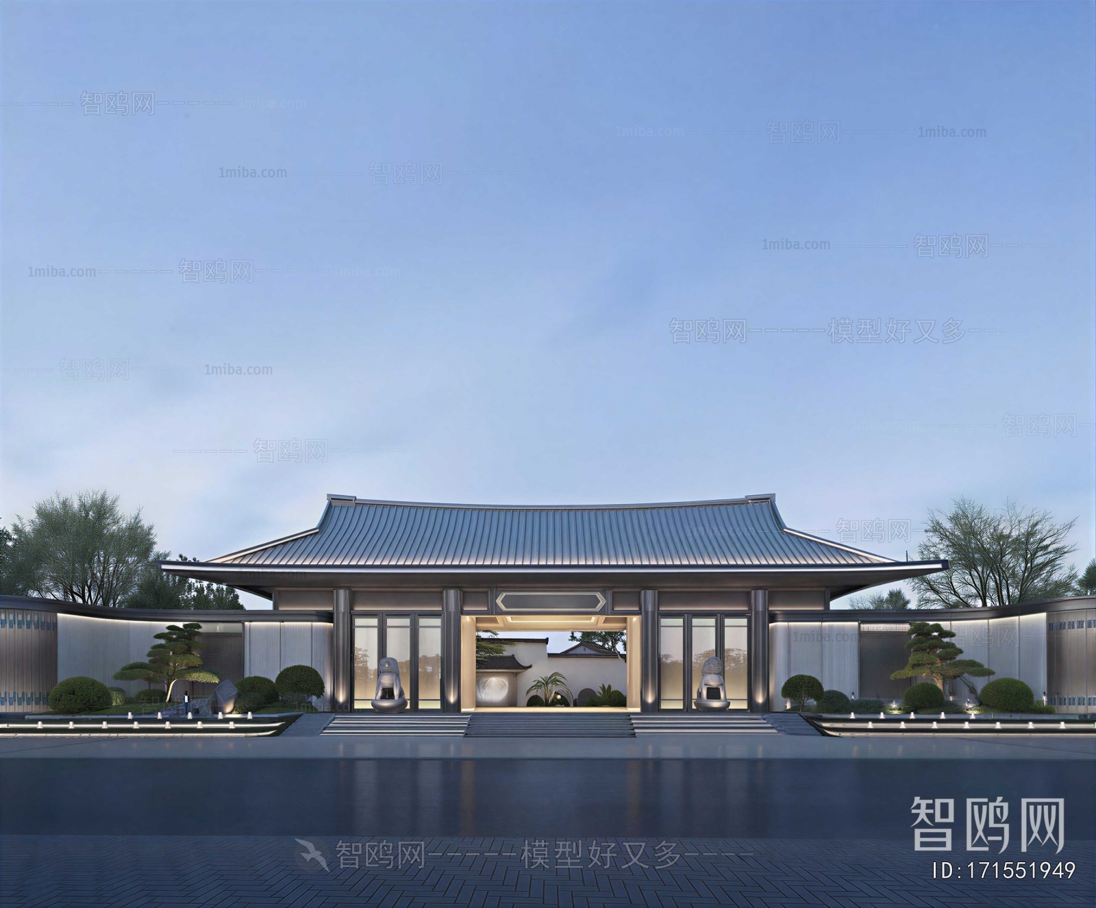 New Chinese Style Facade Element