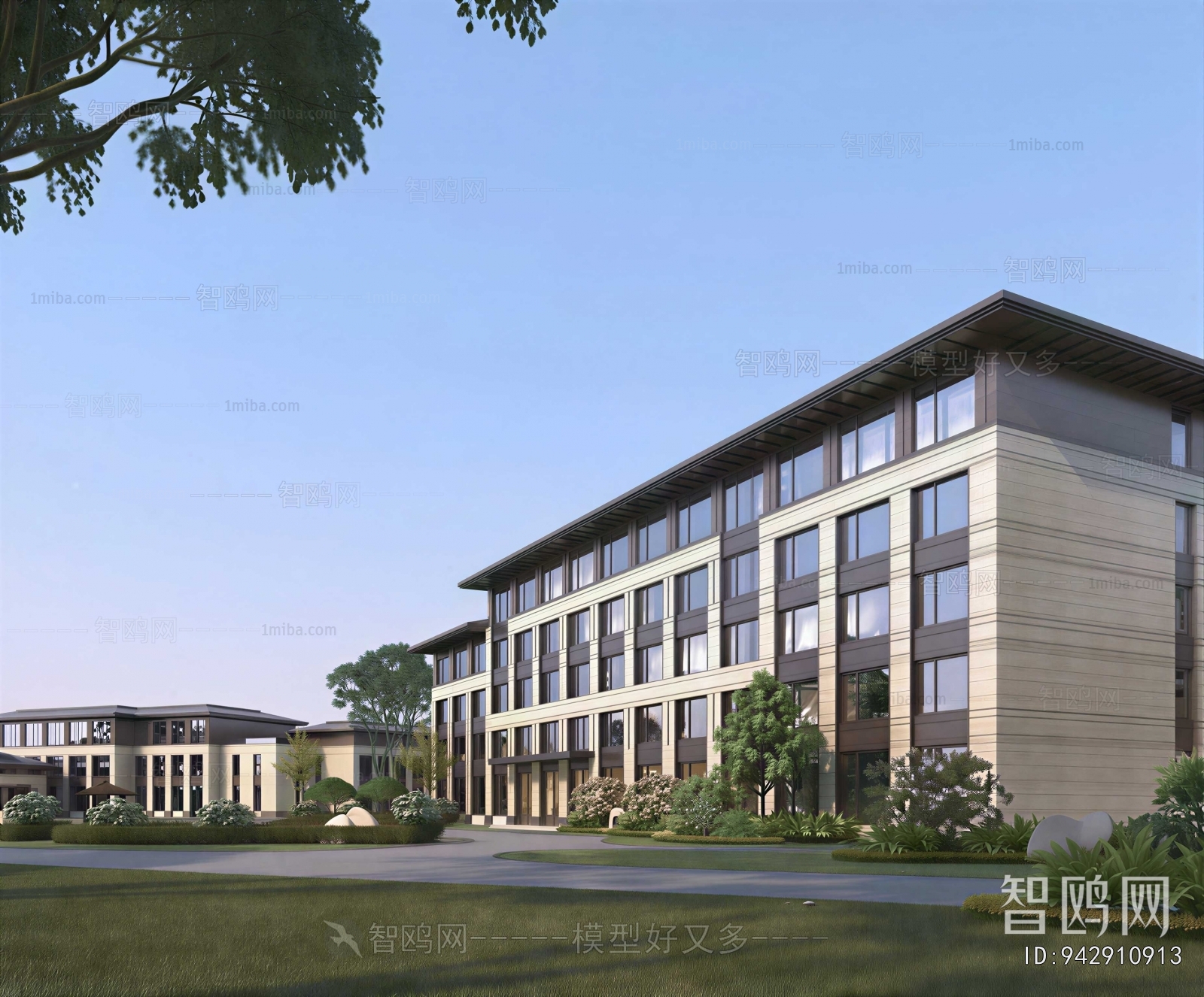 Modern Appearance Of Commercial Building