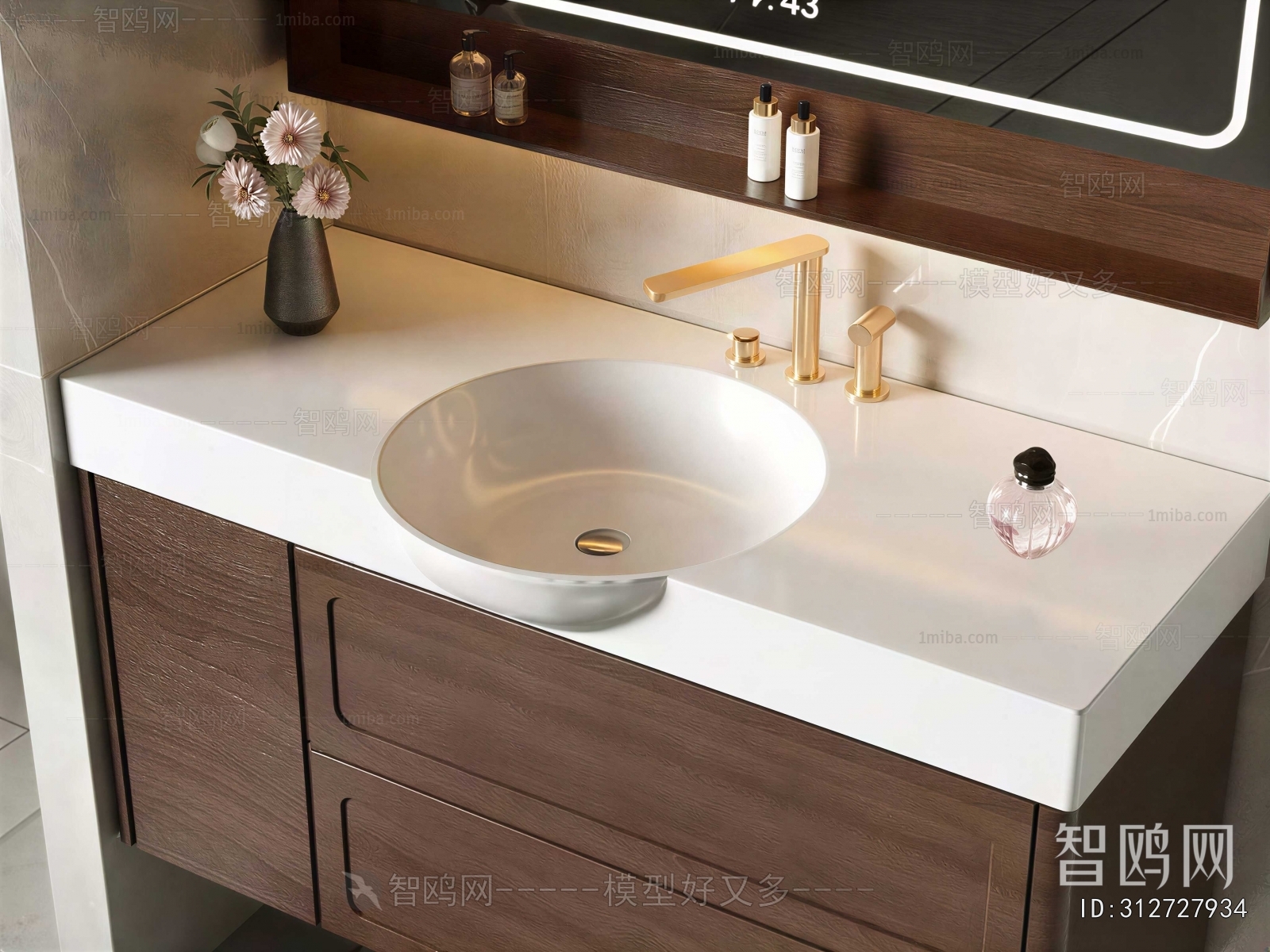 Modern Bathroom Cabinet