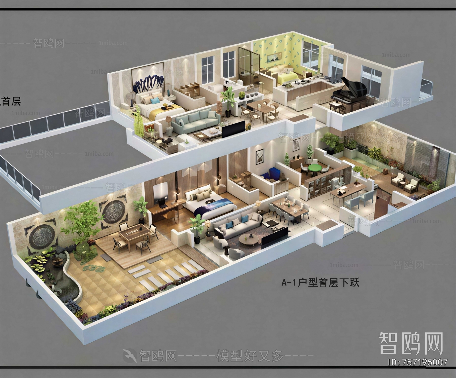 Modern A Bird's-eye View Of Home Decoration