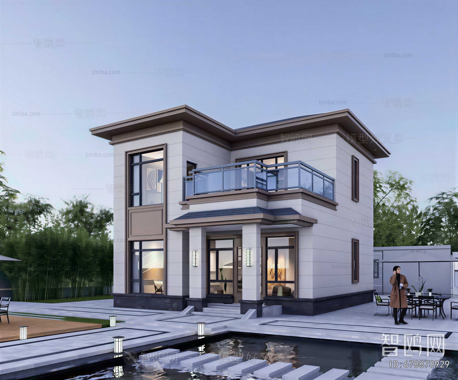 New Chinese Style Detached Villa