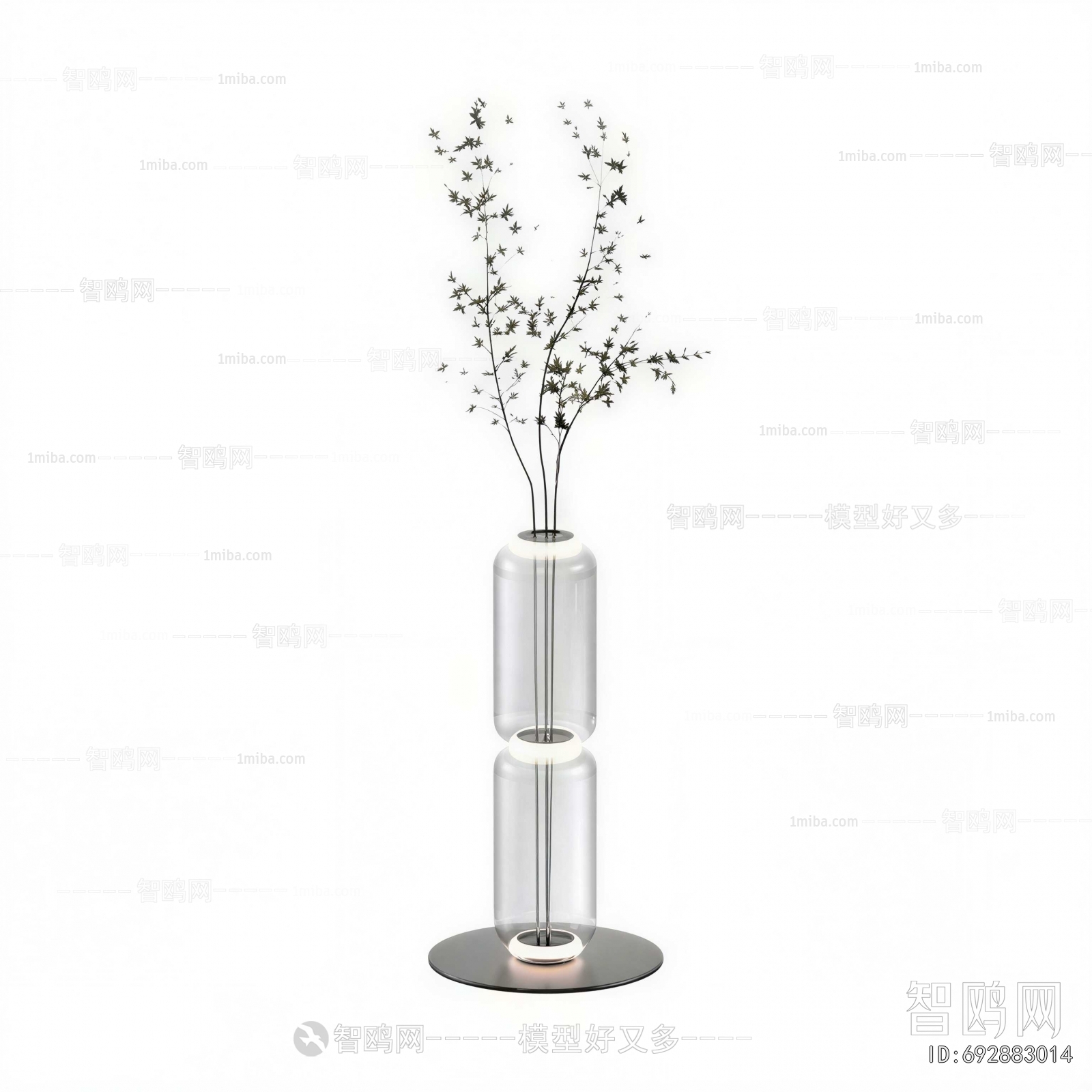 Modern Aquatic Green Plant