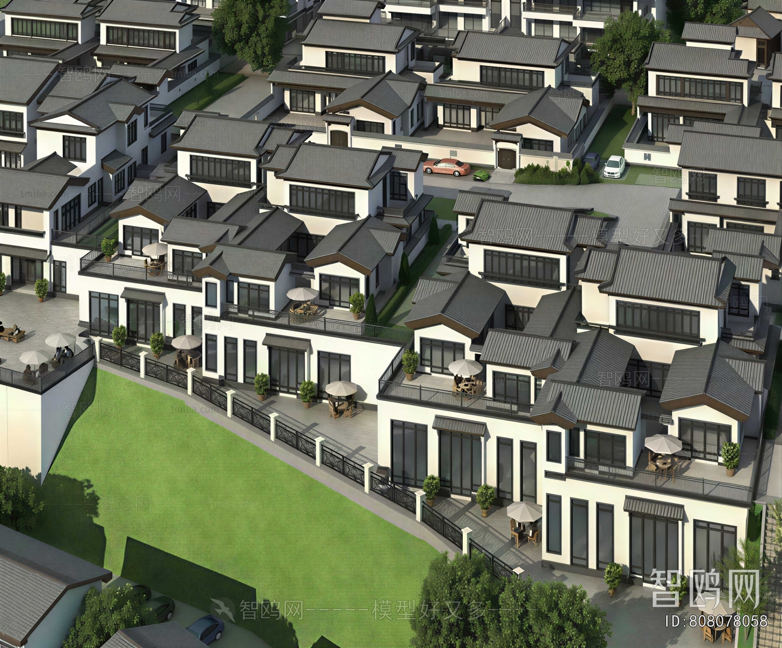 New Chinese Style Residential Building