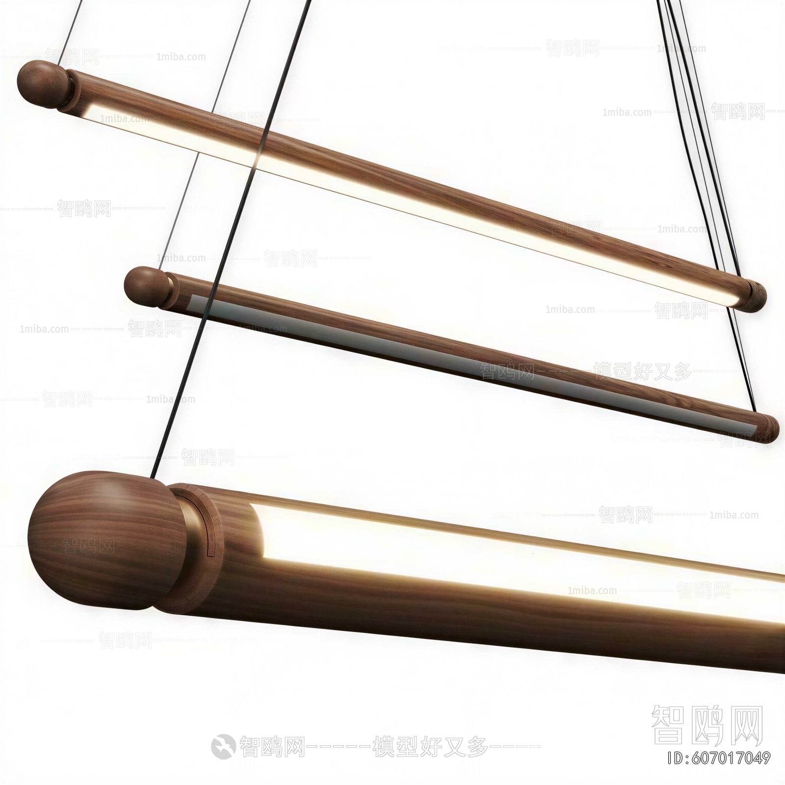 Modern Long Chandelier