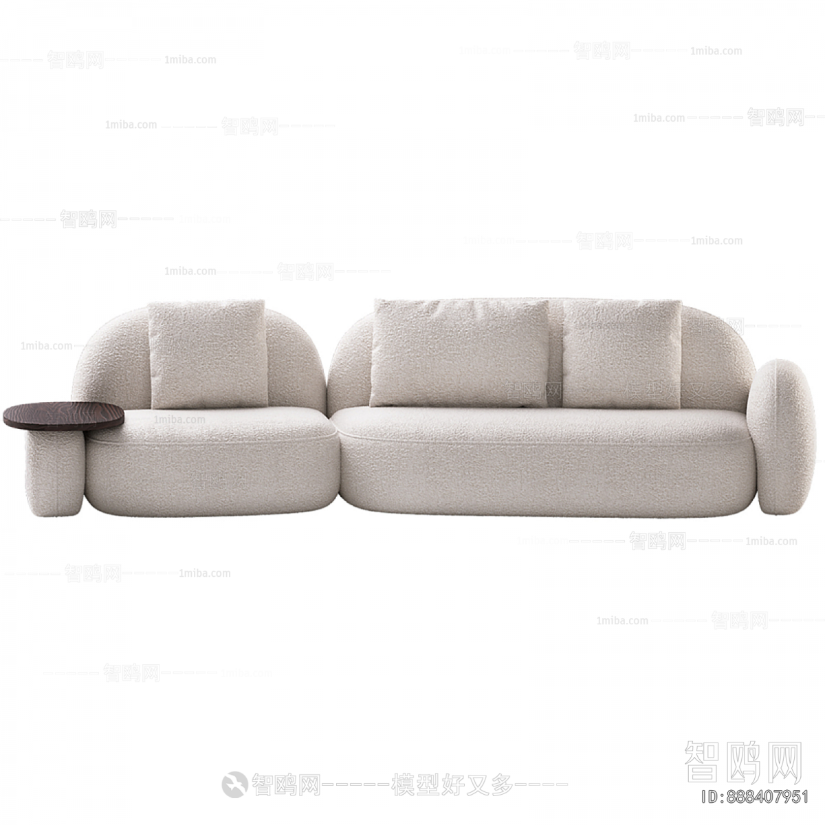 Modern Three-seat Sofa