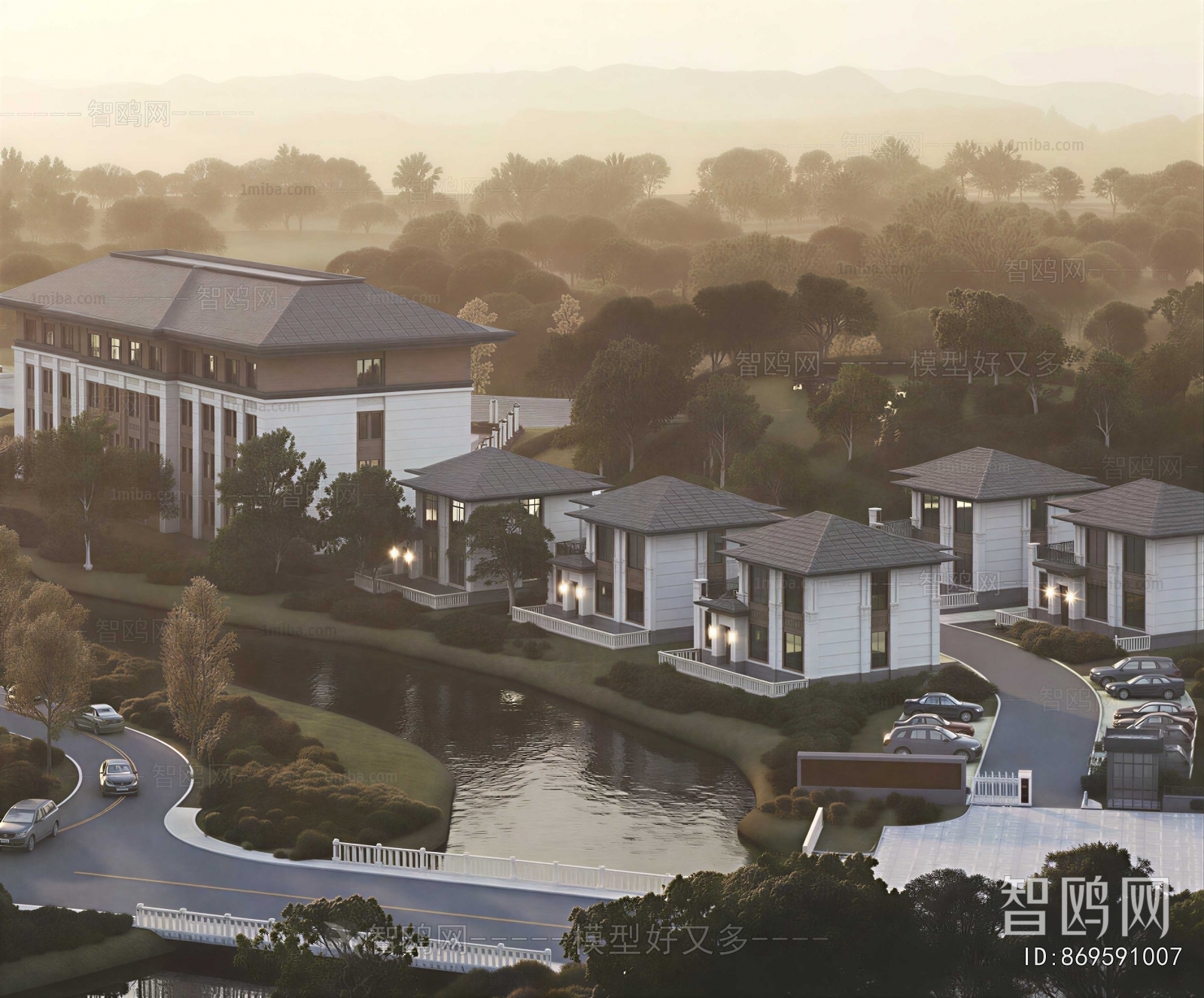 New Chinese Style Residential Building