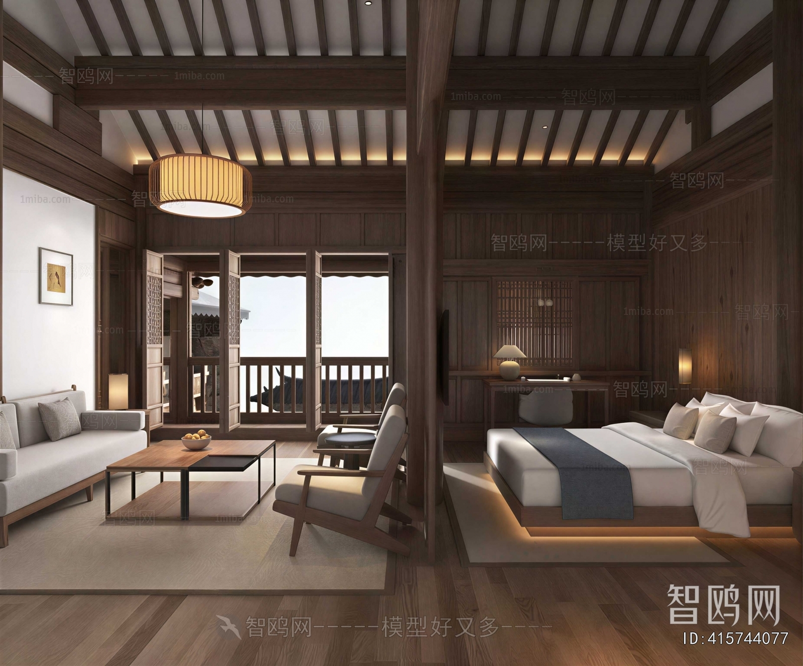 New Chinese Style Residential Hostel