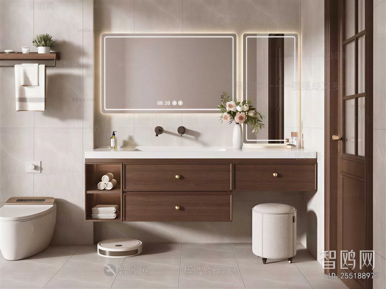 Modern Bathroom Cabinet