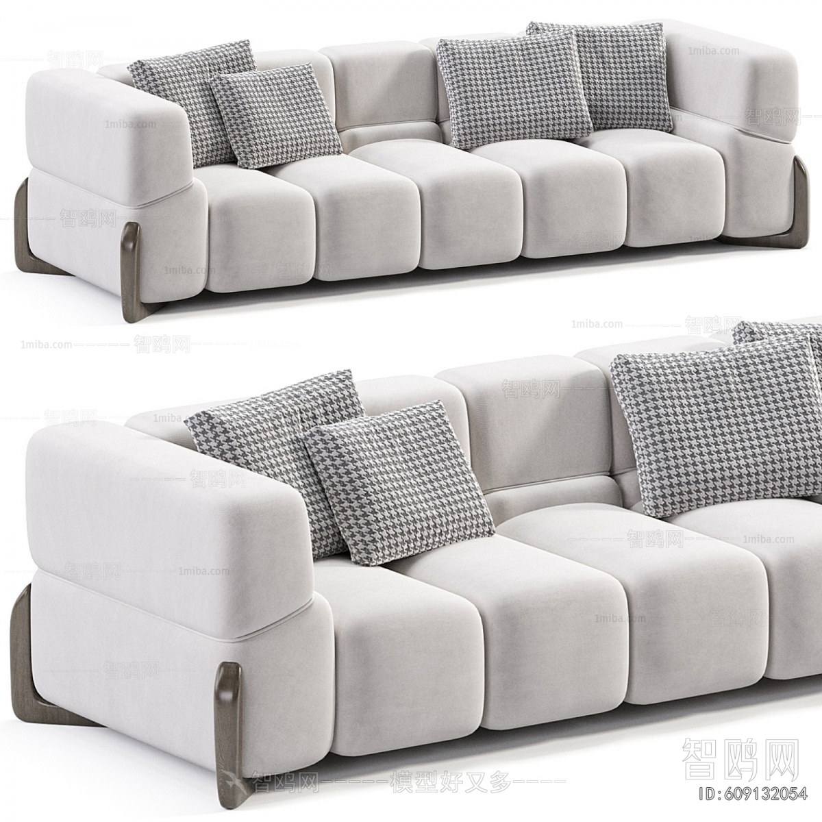 Modern Three-seat Sofa