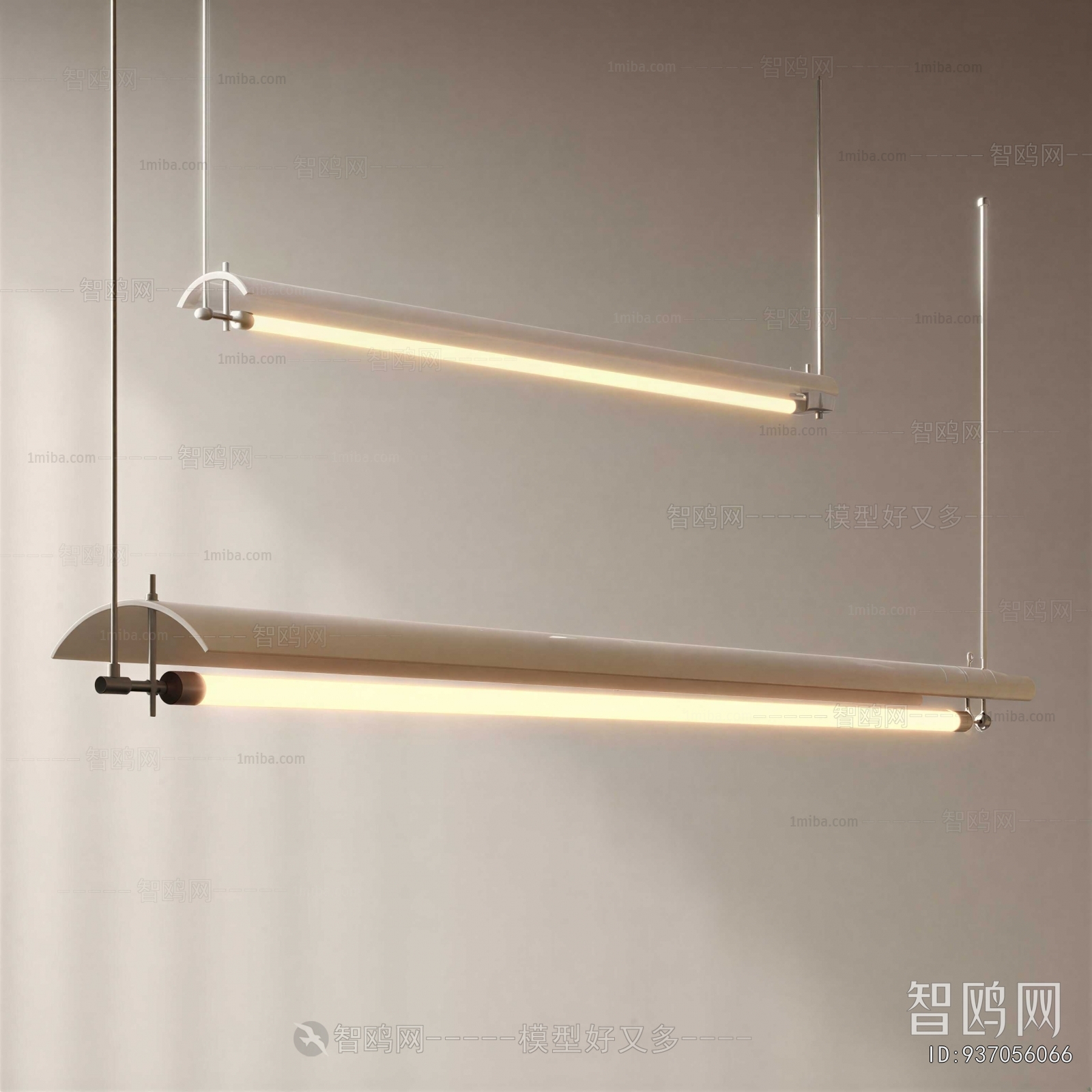 Modern Long Chandelier