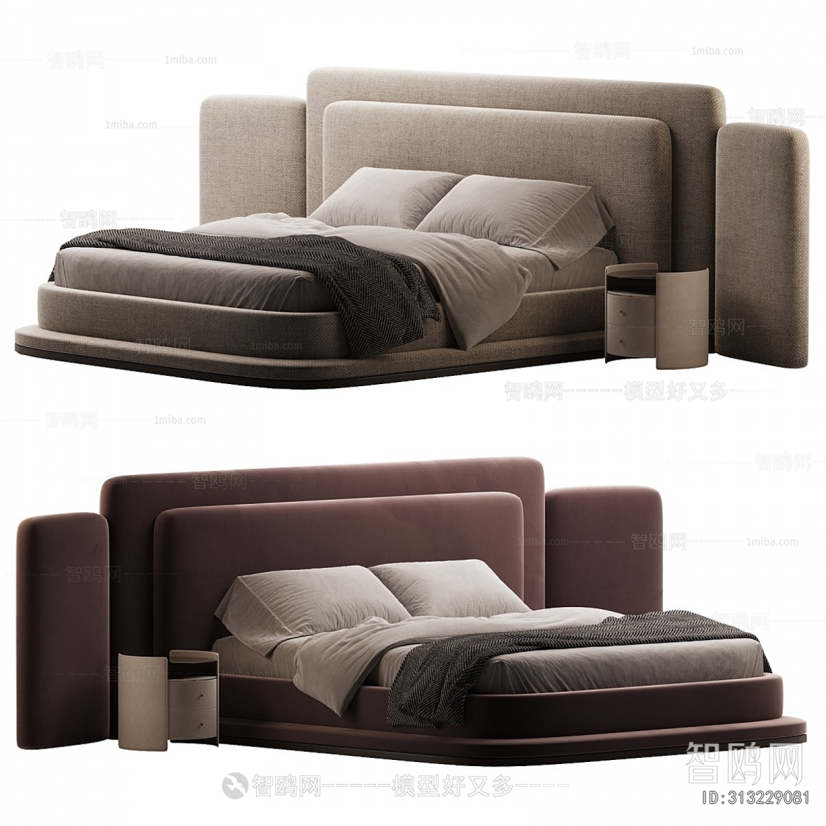 Modern Double Bed