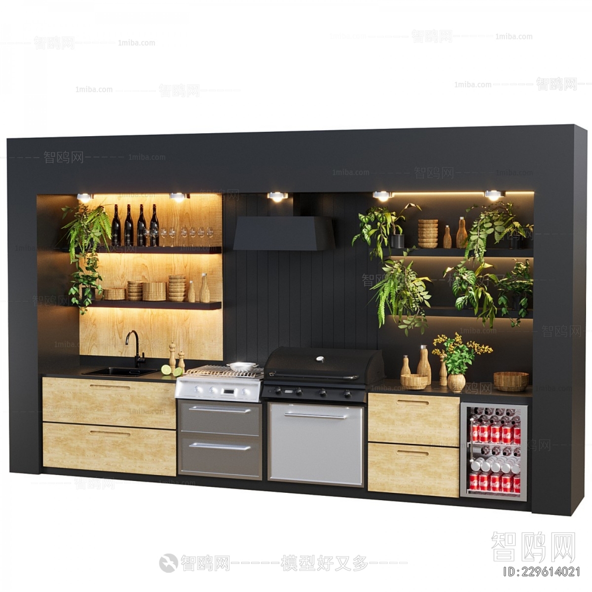 Modern Kitchen Cabinet