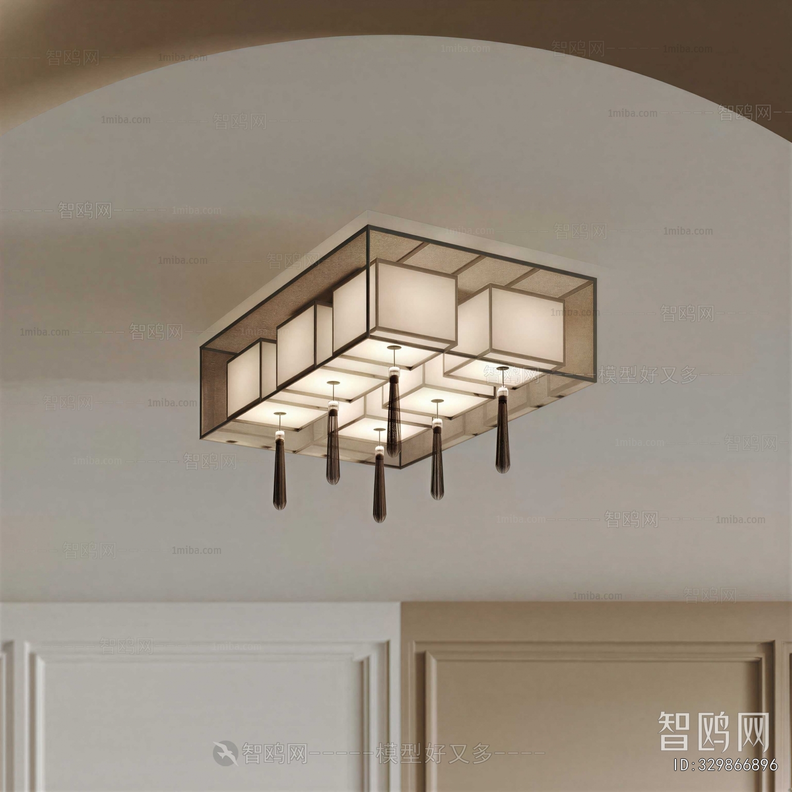 New Chinese Style Ceiling Ceiling Lamp