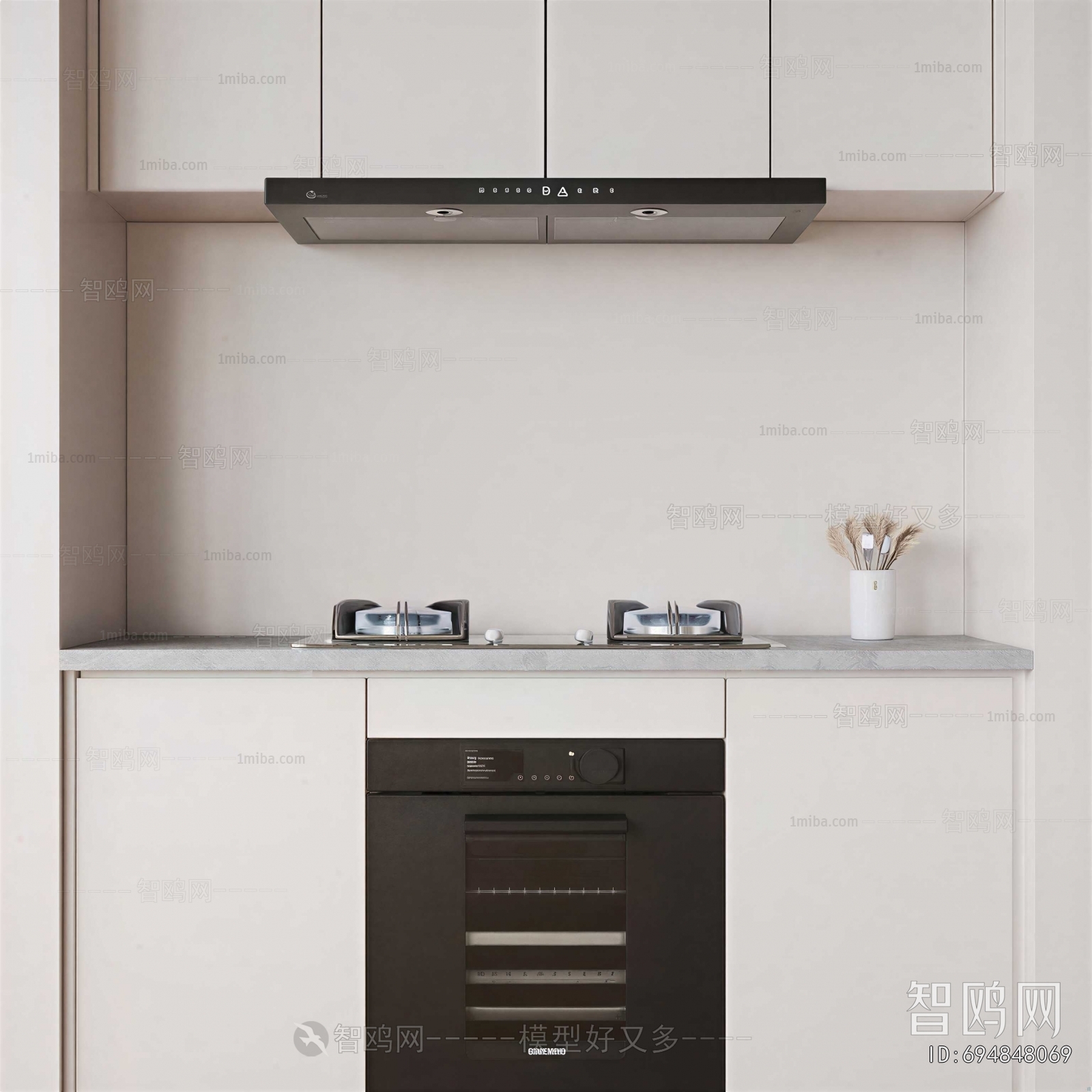 Modern Kitchen Electric Gas Range