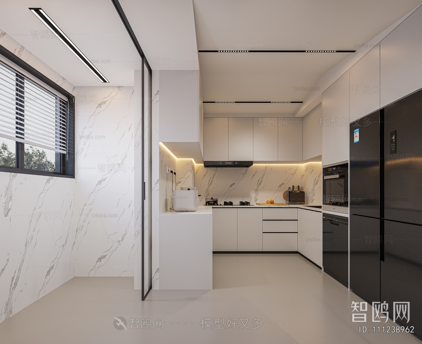Modern The Kitchen