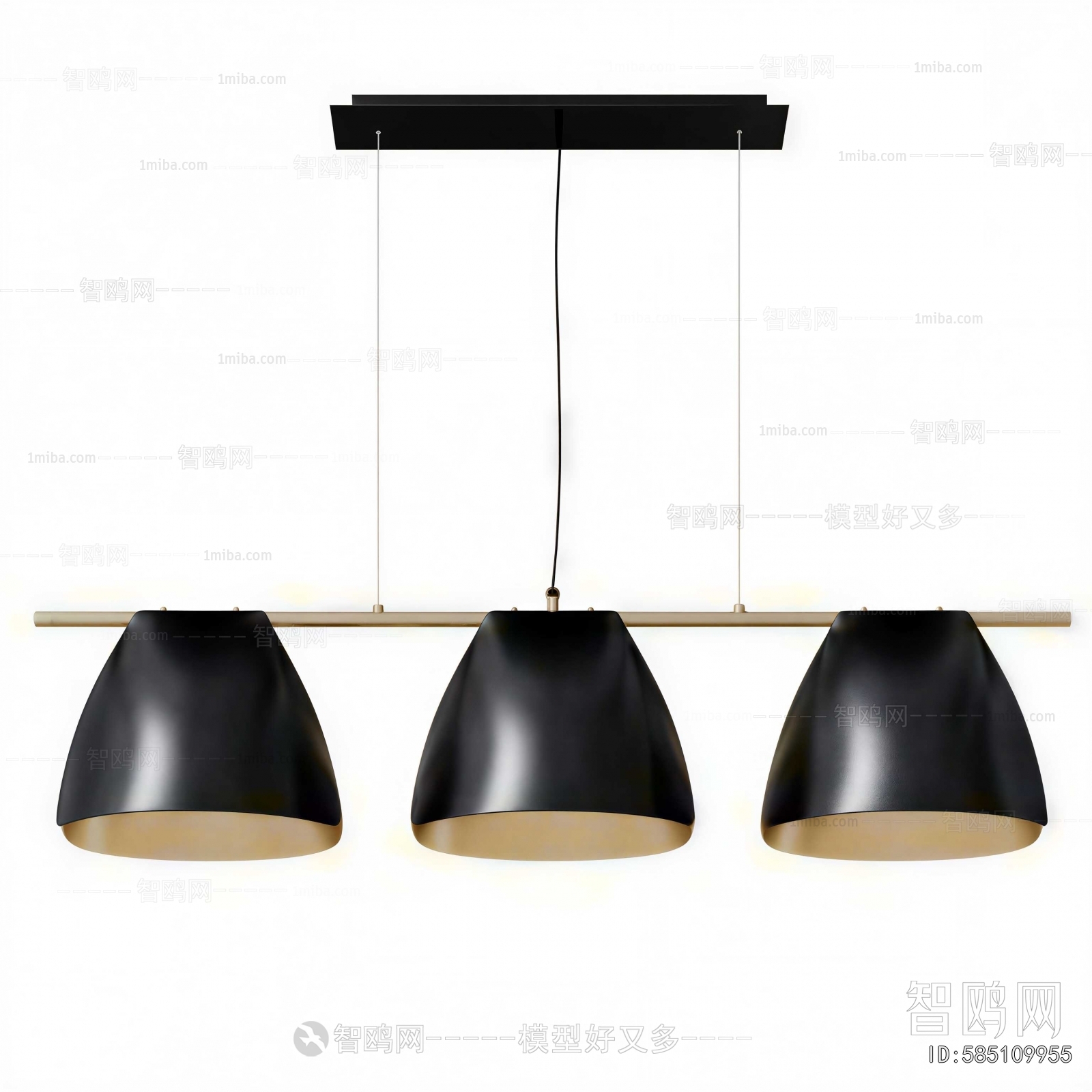 Modern Long Chandelier